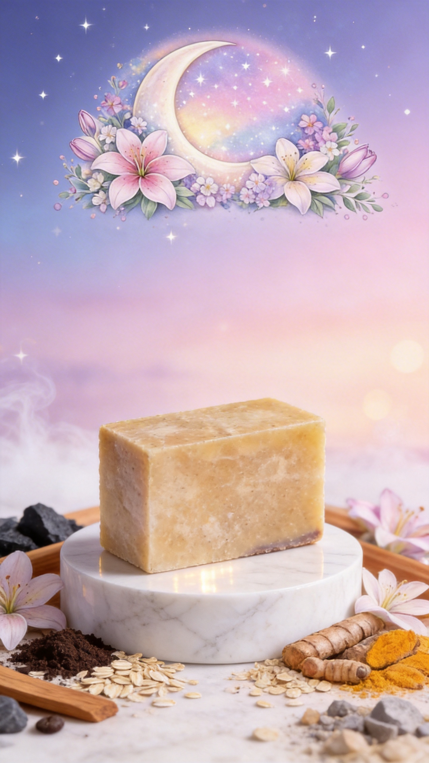 Honey & Oatmeal Moisturizing Soap – Gentle Skin Soothing Bar