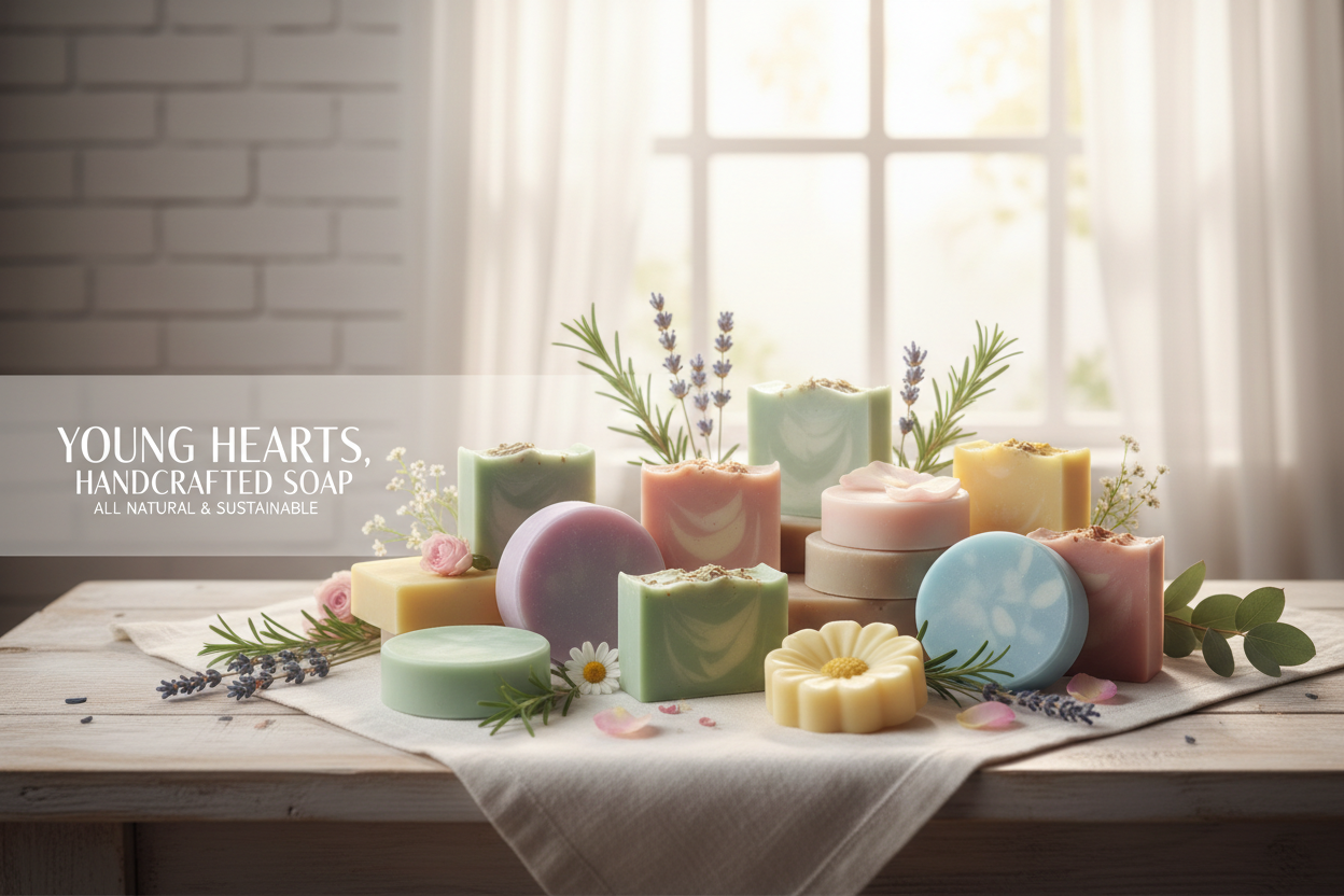 Professional soap business hero banner